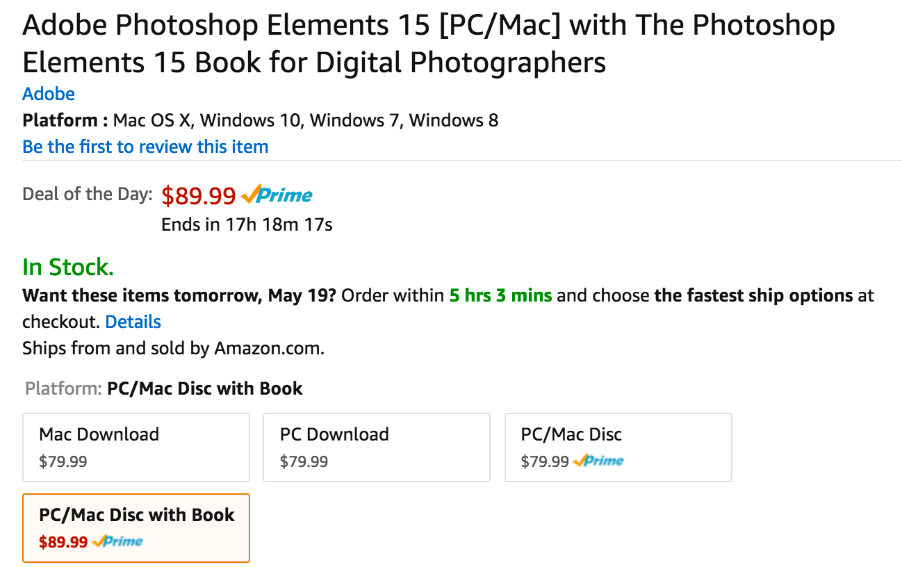 Photoshop Elements 15 Mac Download